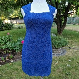 Adrianna Papell Lace Sheath Dress